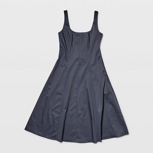 Club Monaco wide neck panel dress